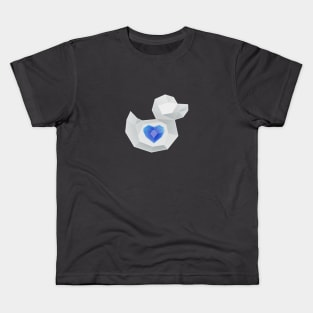 Duckstream 2021, Blue Heart Kids T-Shirt